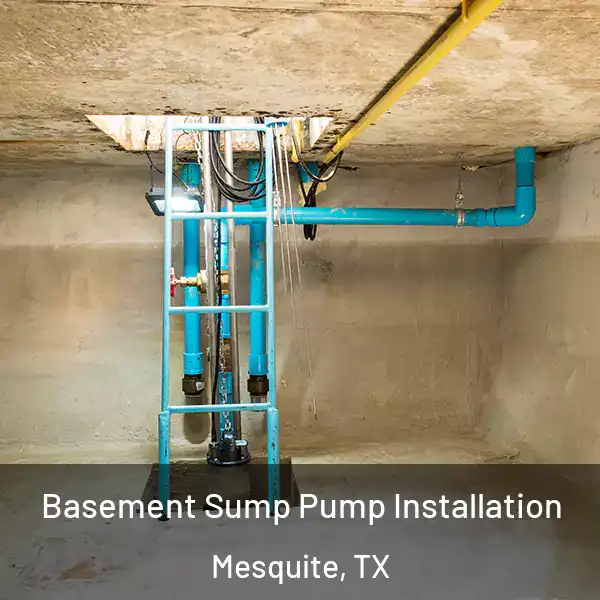  Basement Sump Pump Installation Mesquite, TX