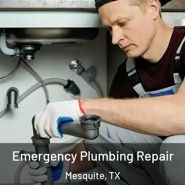  Emergency Plumbing Repair Mesquite, TX