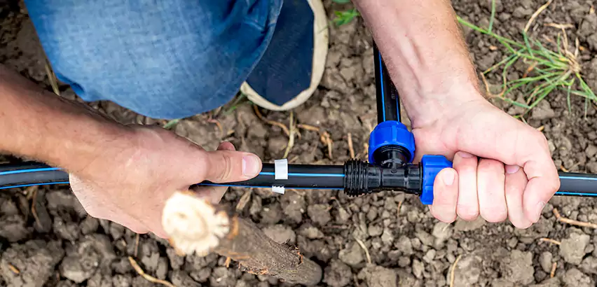Irrigation Leak Detection in Mesquite