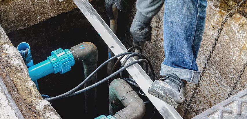 Zoeller Sewage Ejector Pump System in Mesquite