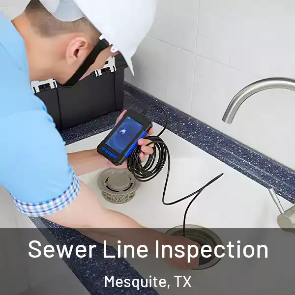  Sewer Line Inspection Mesquite, TX