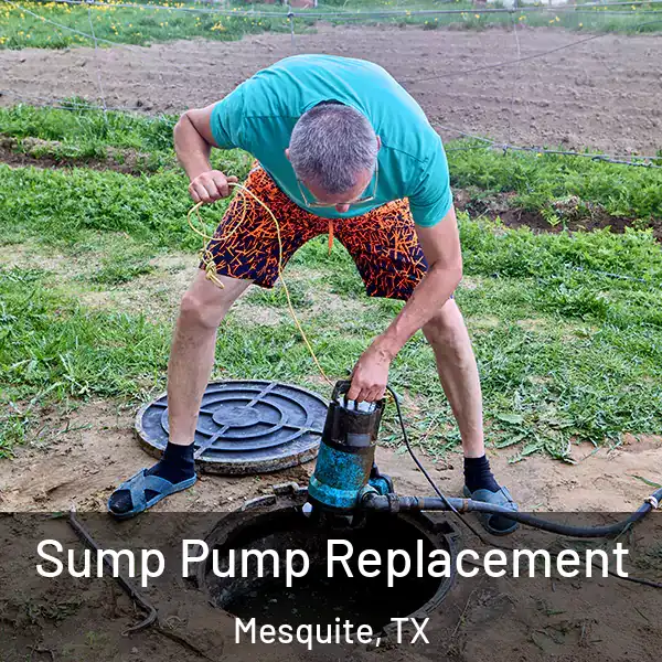  Sump Pump Replacement Mesquite, TX